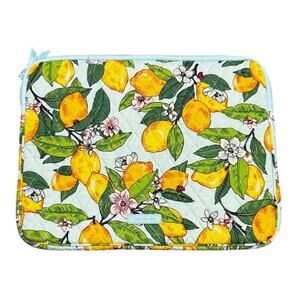 Vera Bradley Laptop Sleeve Case – Retired “Lemon Grove” Print – 14x11x1